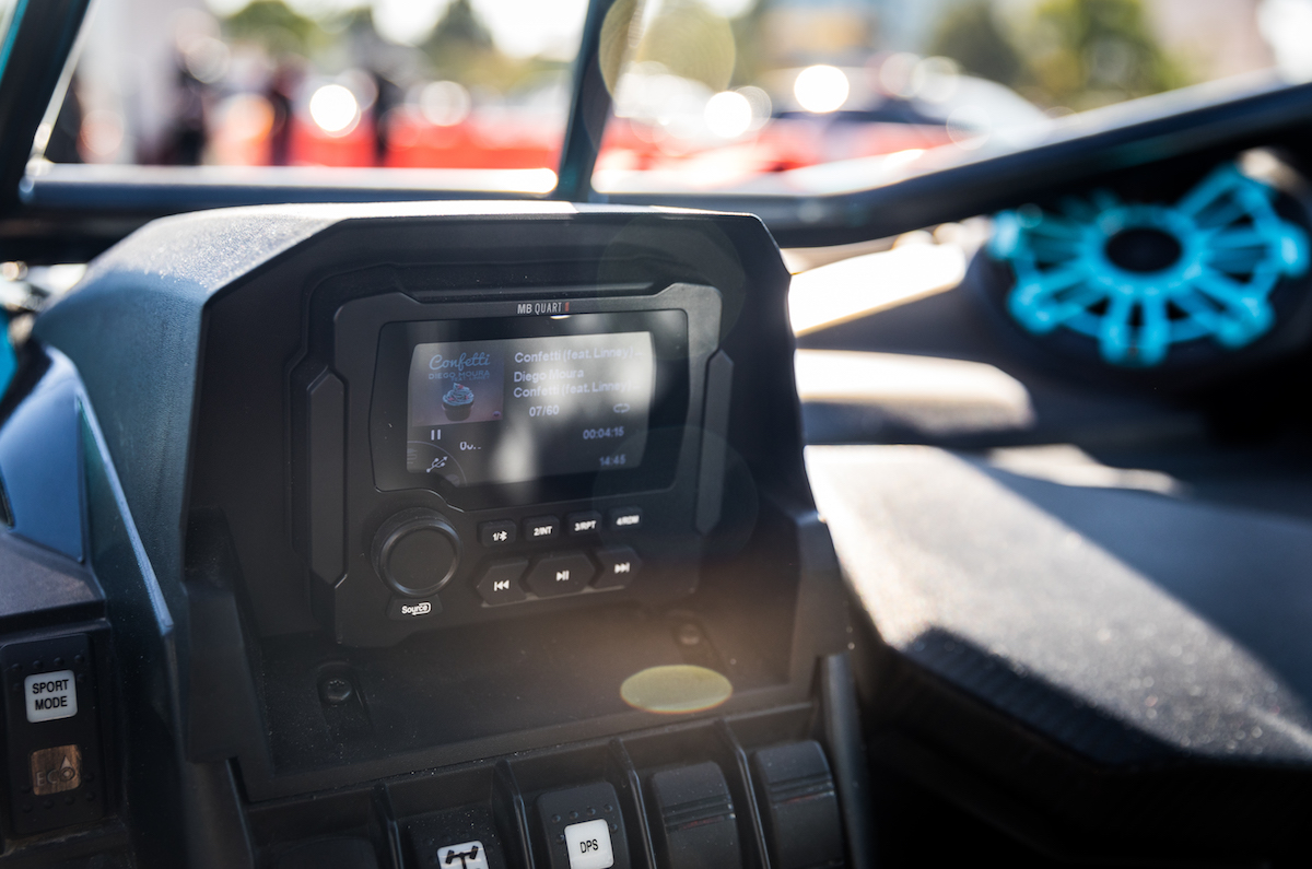 MB Quart Stage 5 Amplified Audio Package Can-Am Maverick X3