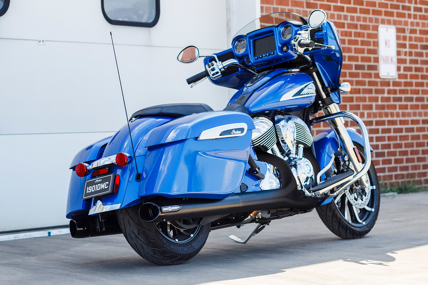 S&S Cycle Broadhead Slip-On Mufflers For Indian Touring 2014-2025