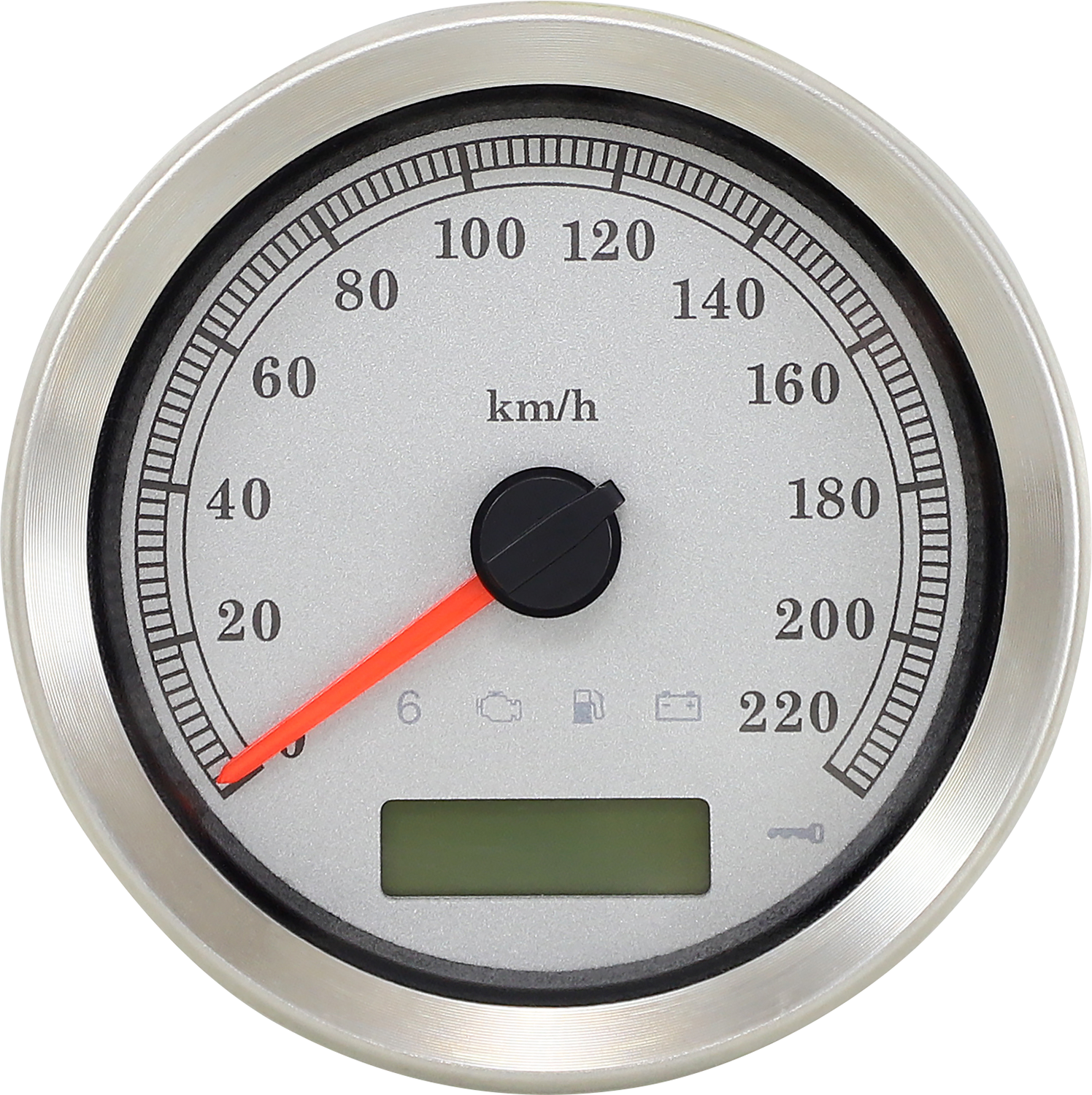 Drag Specialties 4” Programmable Electronic Speedometer
