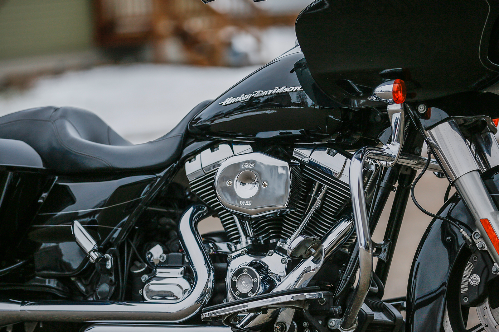 S&S Cycle Stealth Tribute Air Cleaner Cover