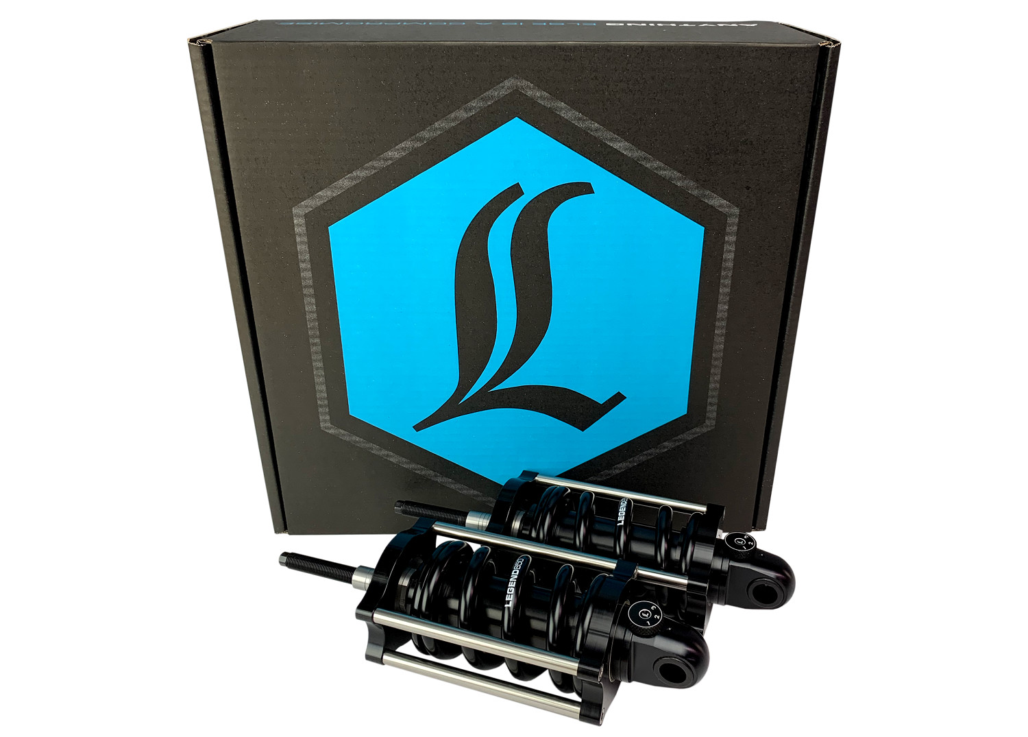 Legend Suspension Revo-A Shocks For Harley Softail 2000-2017