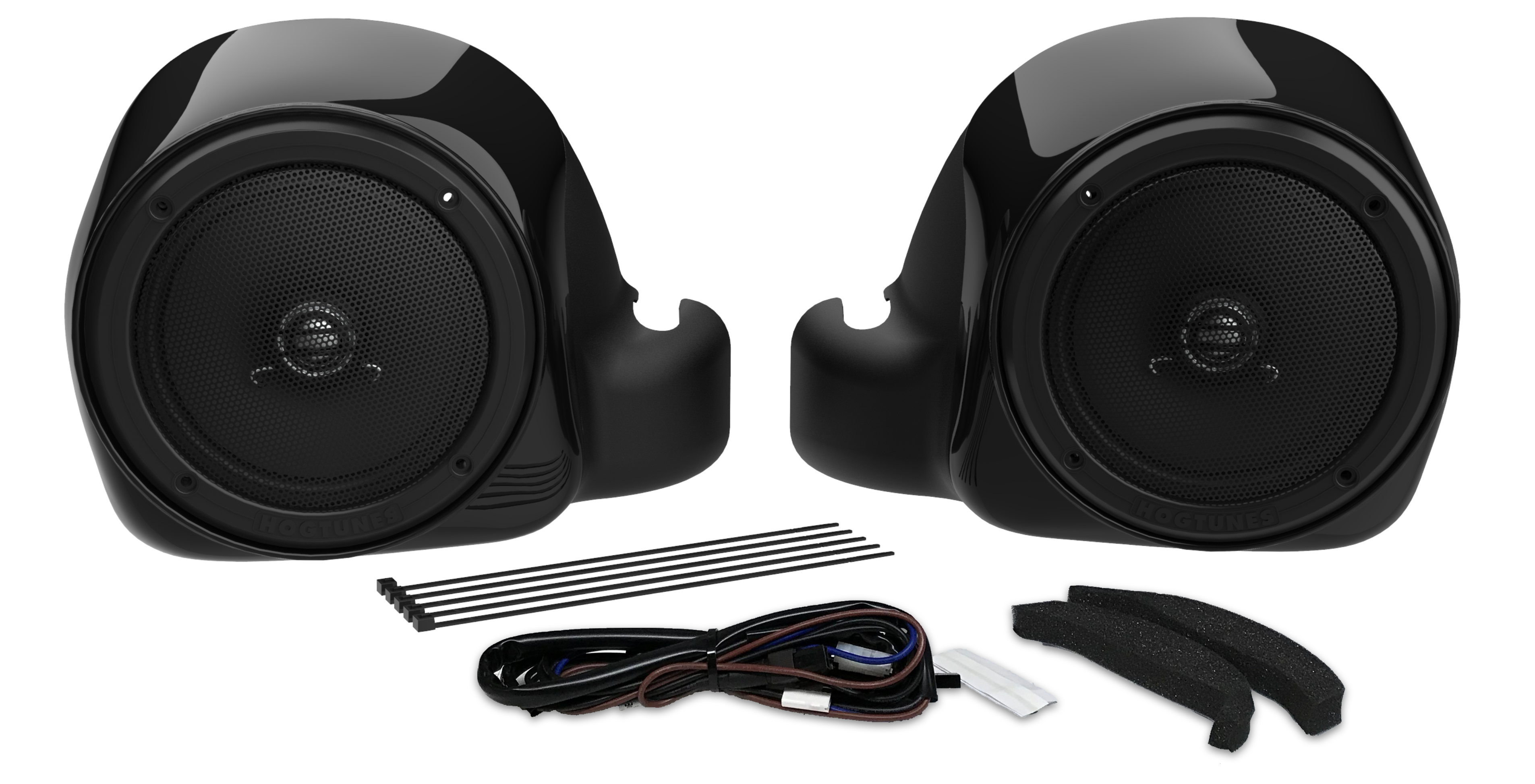 HOGTUNES Gen 4 Lower Speaker Kit for Liquid-Cooled Models
