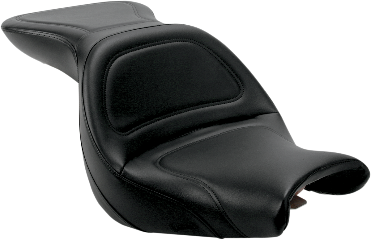 Saddlemen Seat - Explorer™ - without Backrest - Stitched - Black - V750 Aero 2004-2023 Honda VT750C Shadow Aero