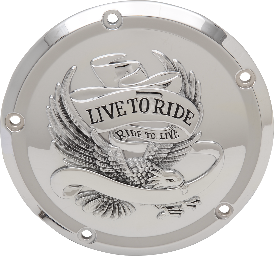 Drag Specialties Live To Ride Derby Cover