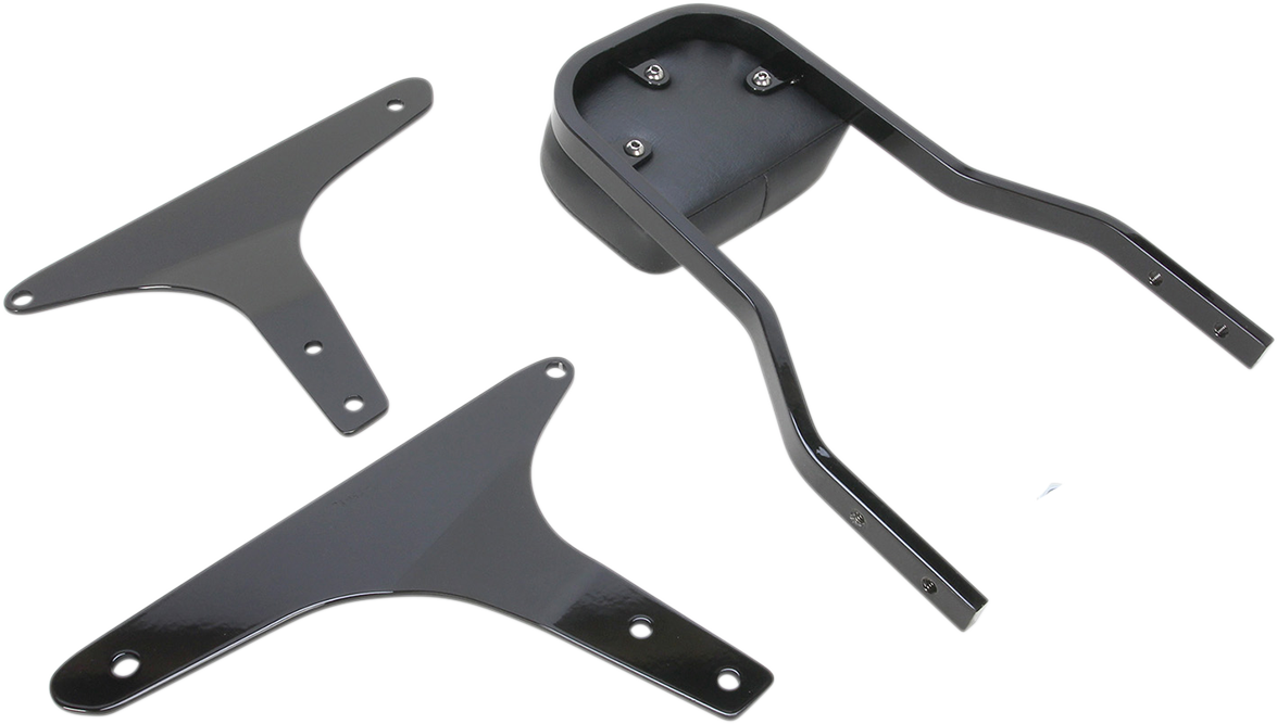 Cobra Standard Square Sissy Bar with Pad For Harley Softail 2006-2017