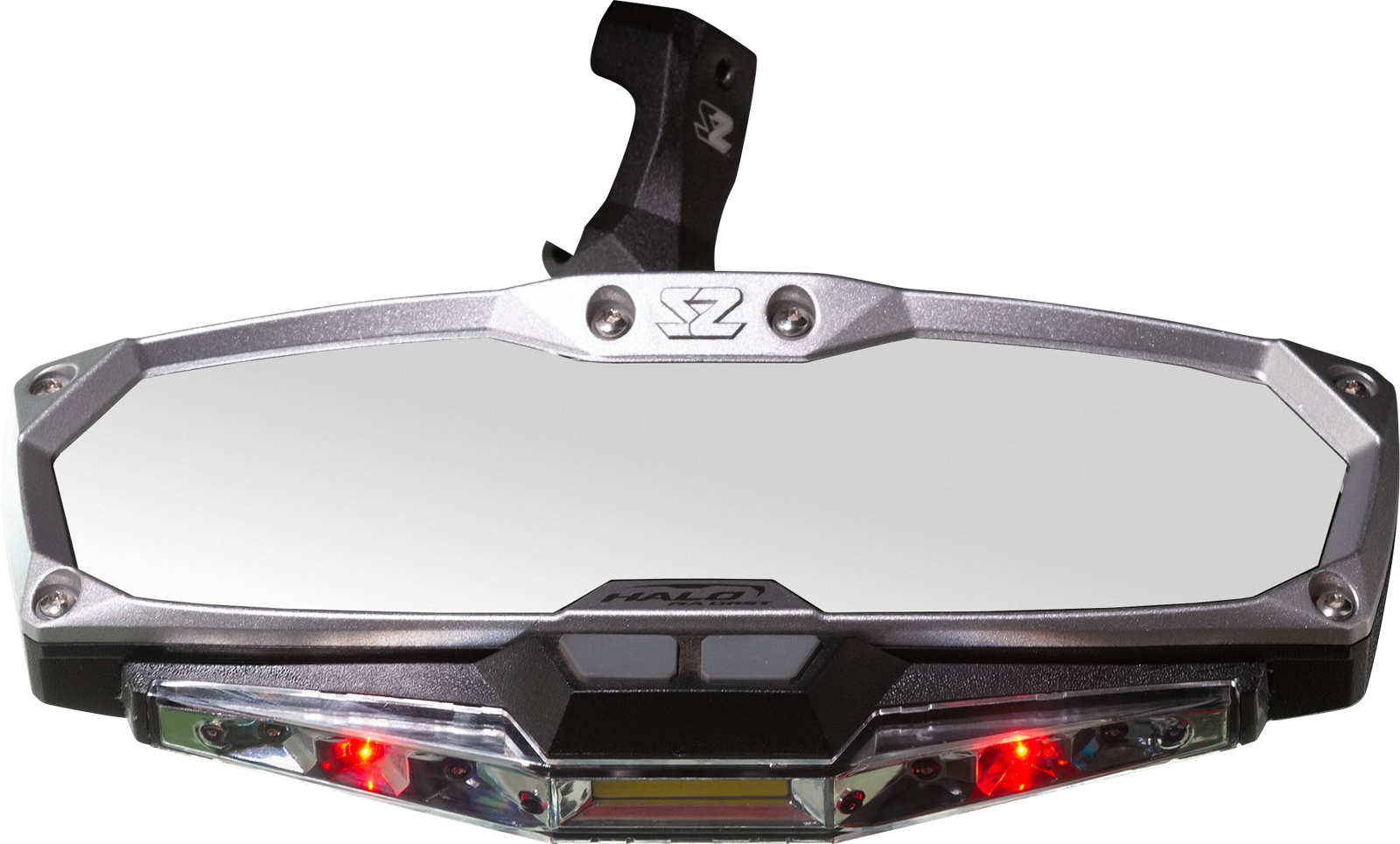 SEIZMIK Halo R Rear View Mirror with Cast Aluminum Bezel/LED Cabin Light - Maverick X3