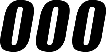 D'COR VISUALS Plate Number