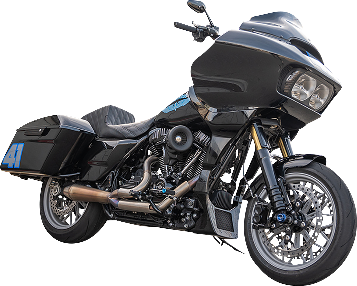 Arlen Ness 49mm Fork Tubes For Harley Touring 2017-2026
