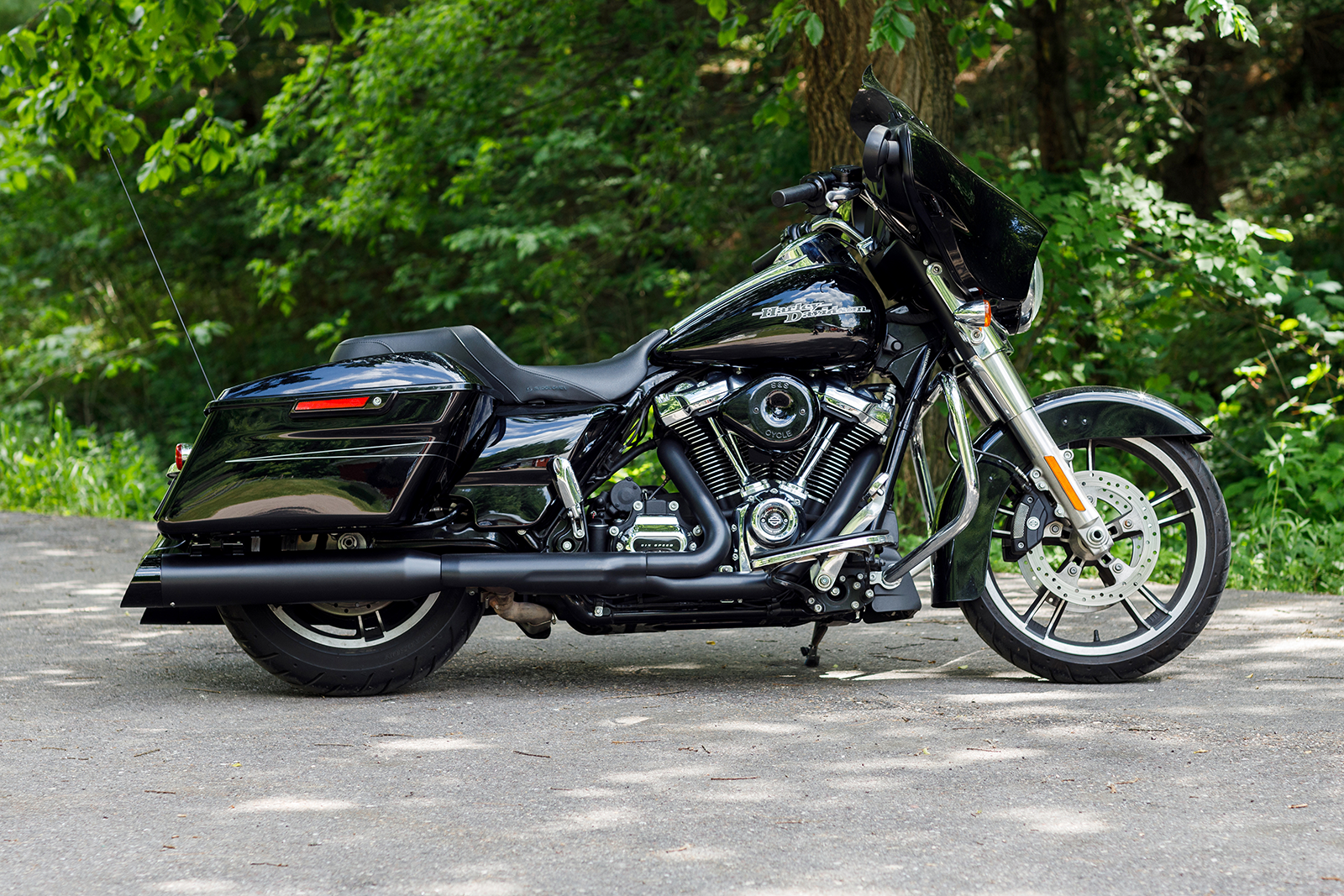 S&S Cycle MK45 4.5" Cutlass Slip-On Mufflers For Harley Touring 2017-2025