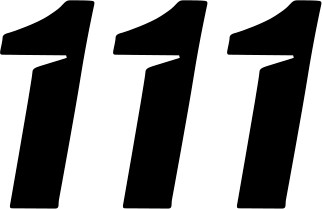 D'cor visuals Slash Number Plate - #1 - Black - 6"