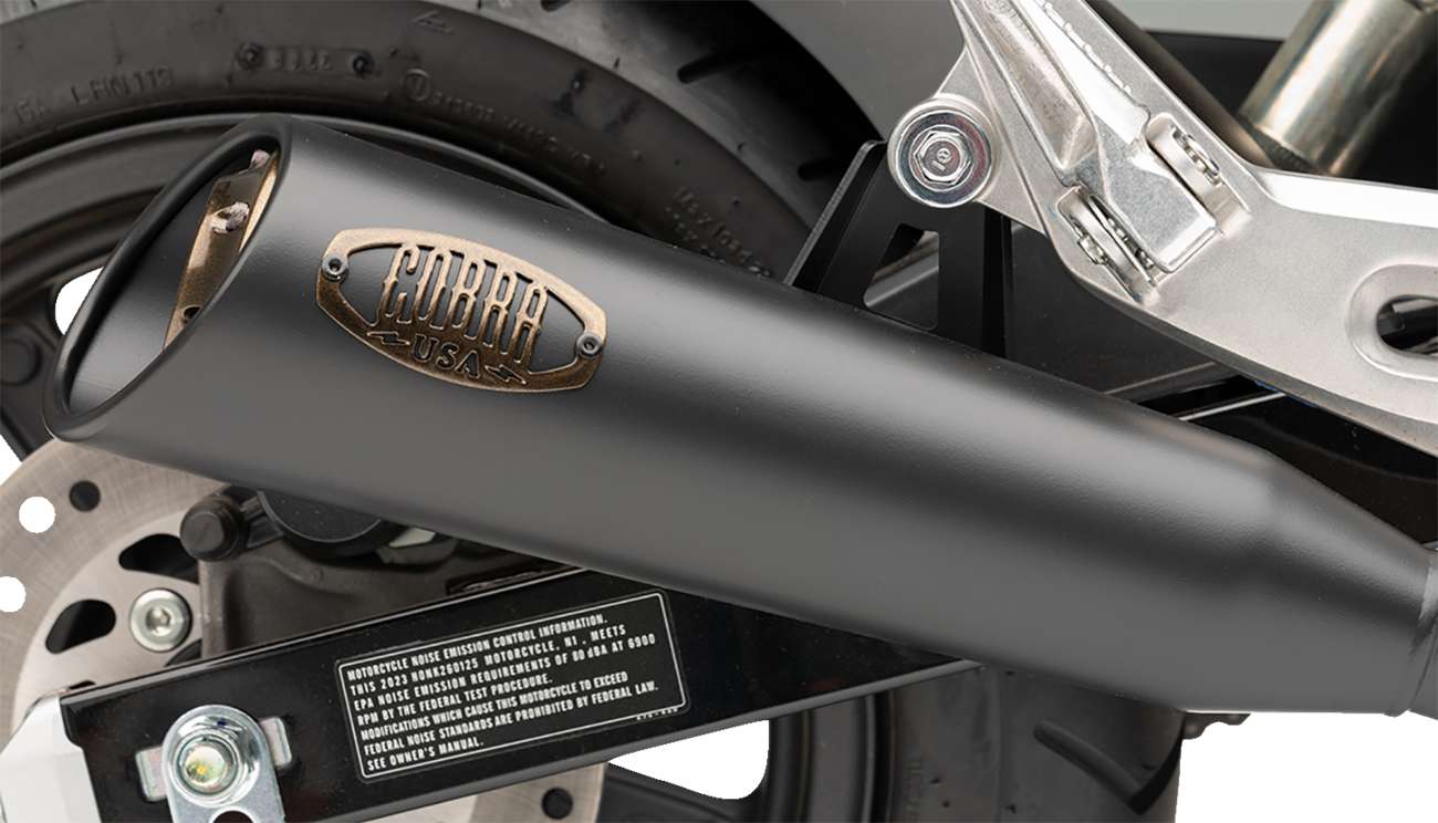 Bronze Tip Slip-On Muffler