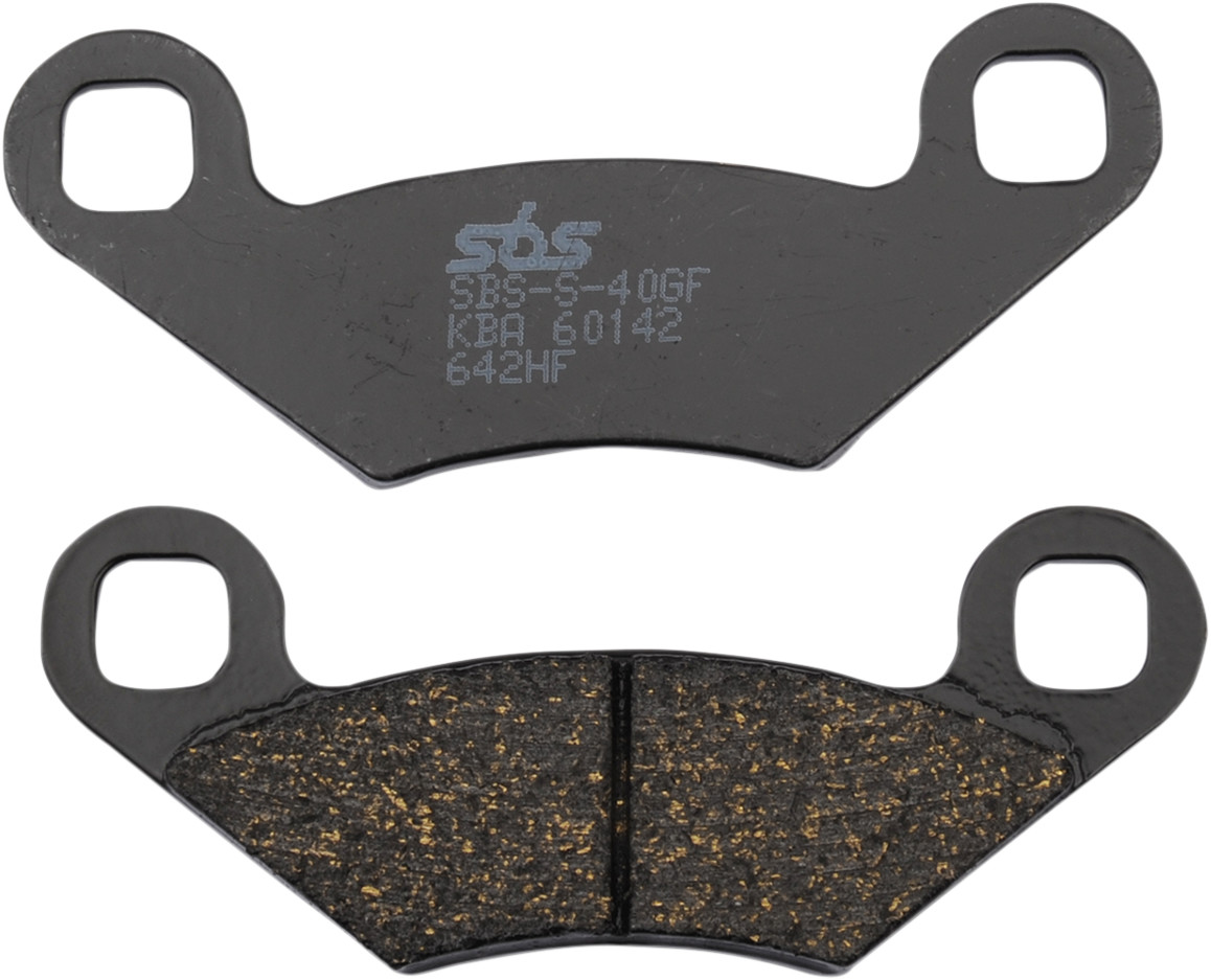 SBS HF Street Ceramic Organic Brake Pads