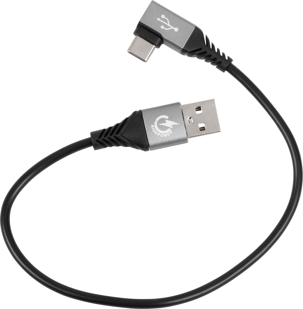 RIDEPOWER USB to 90° USB-C Cable