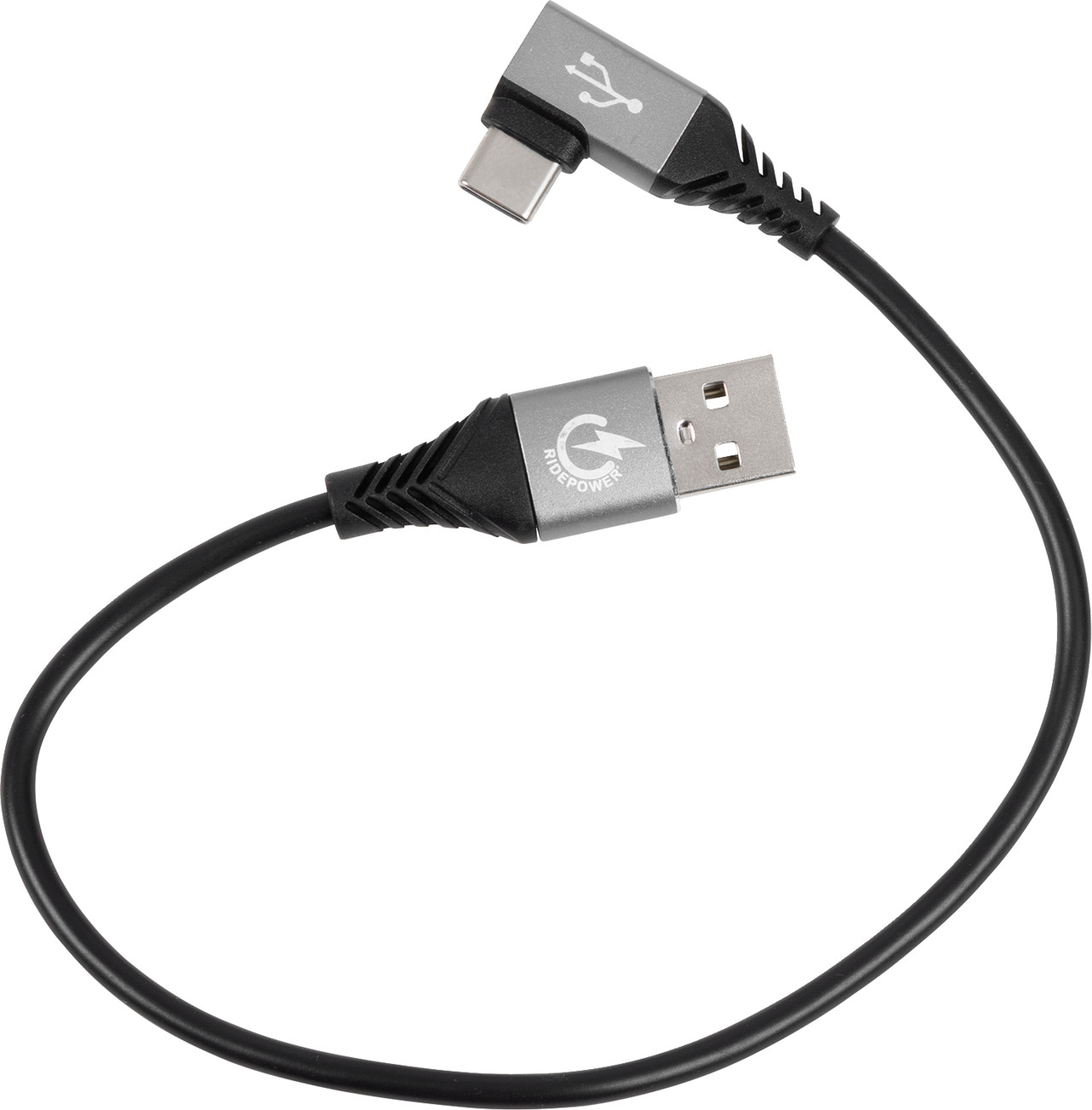 RIDEPOWER USB to 90° USB-C Cable