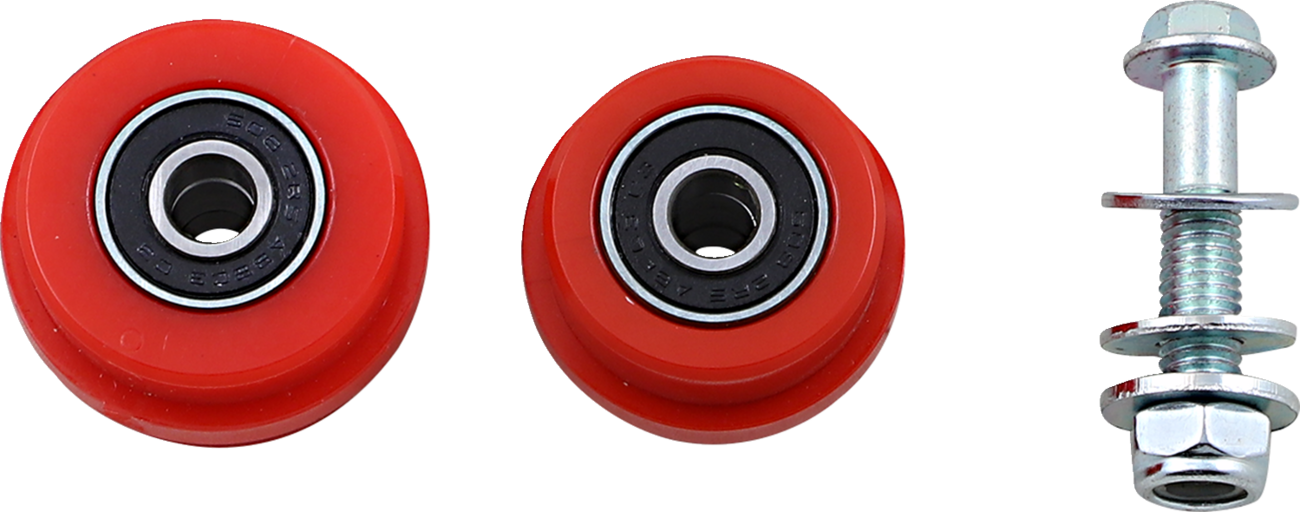 T.m. designworks Chain Roller - Honda - Red