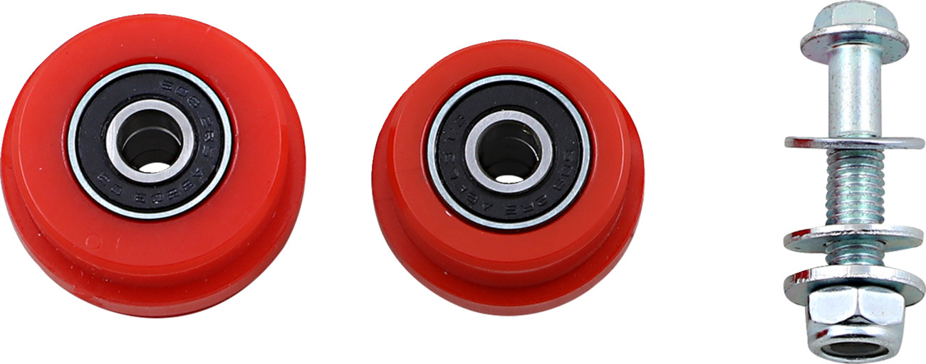 T.m. designworks Chain Roller - Honda - Red
