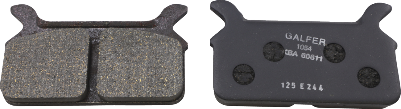 Galfer Semi-Metallic Brake Pads Harley Davidson