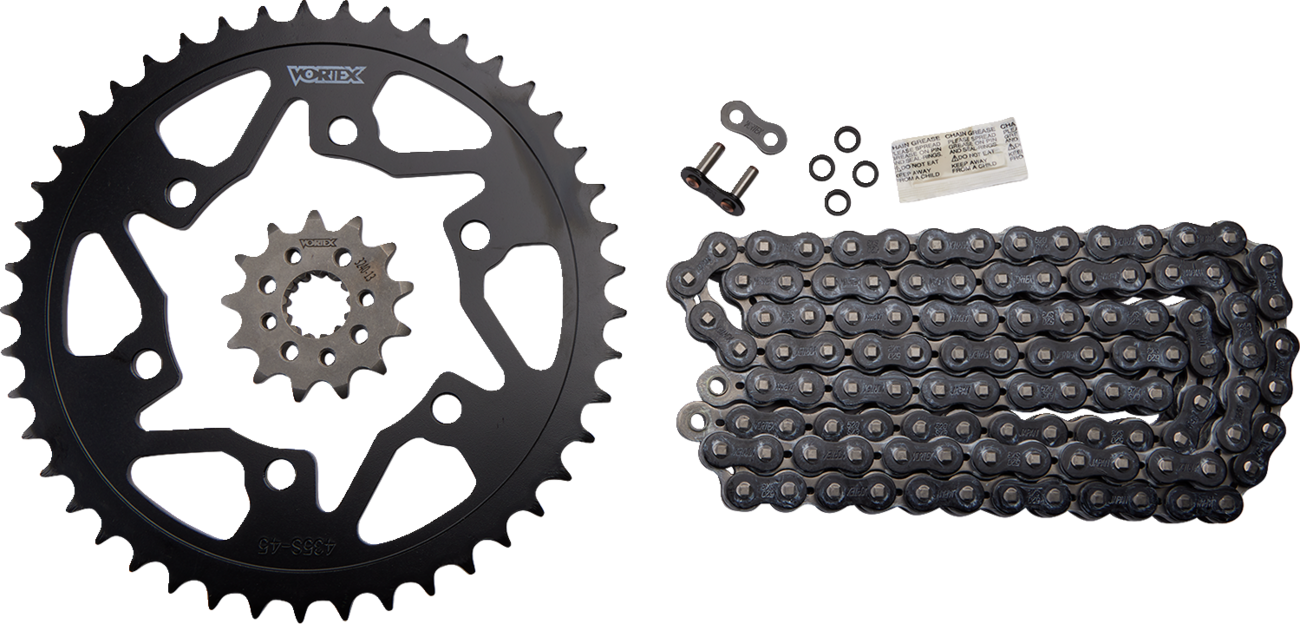 Vortex V3 HFR Quick Accel Chain And Sprocket Kit
