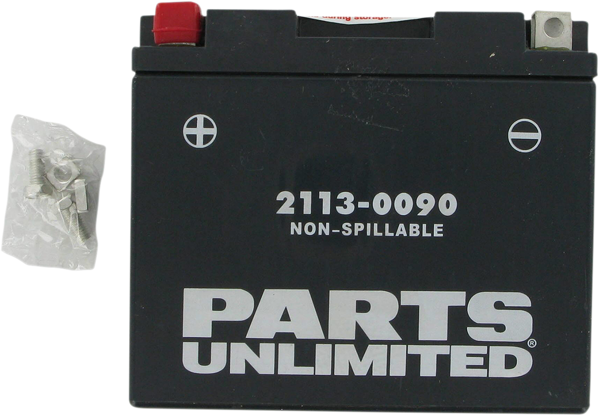 Parts unlimited AGM Battery - YT12B4/YT12B-BS Ducati/Yamaha/Triumph/Kawasaki