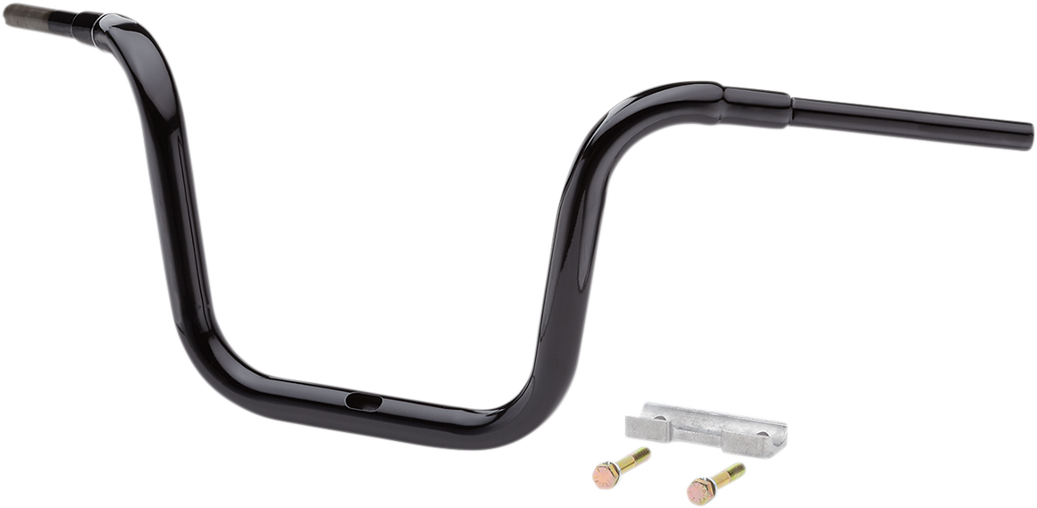 La choppers 1-1/2" Grande Traditional Ape Hanger Handlebar - 12" - Black Harley Davidson