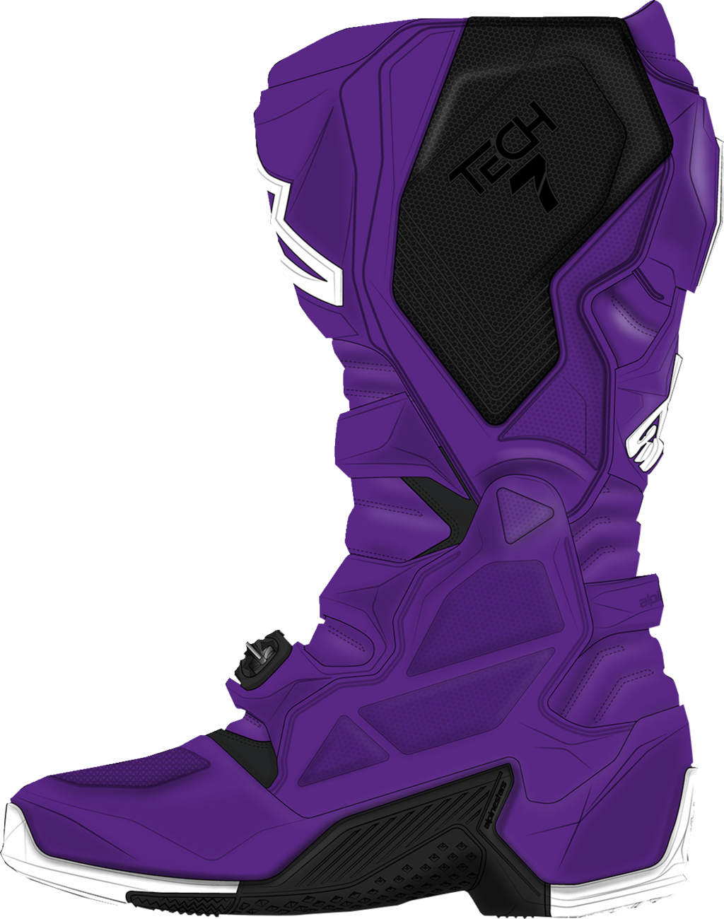 Alpinestars Tech 7 Boots - Purple - Size 10