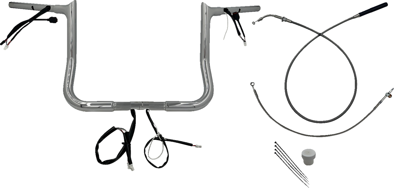 1-1/4" EZ Install Pointed Top Handlebar