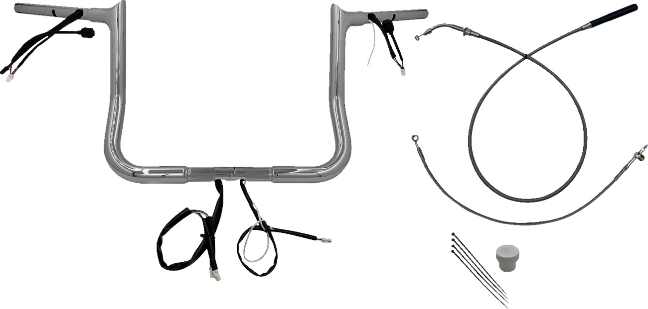 1-1/4" EZ Install Pointed Top Handlebar