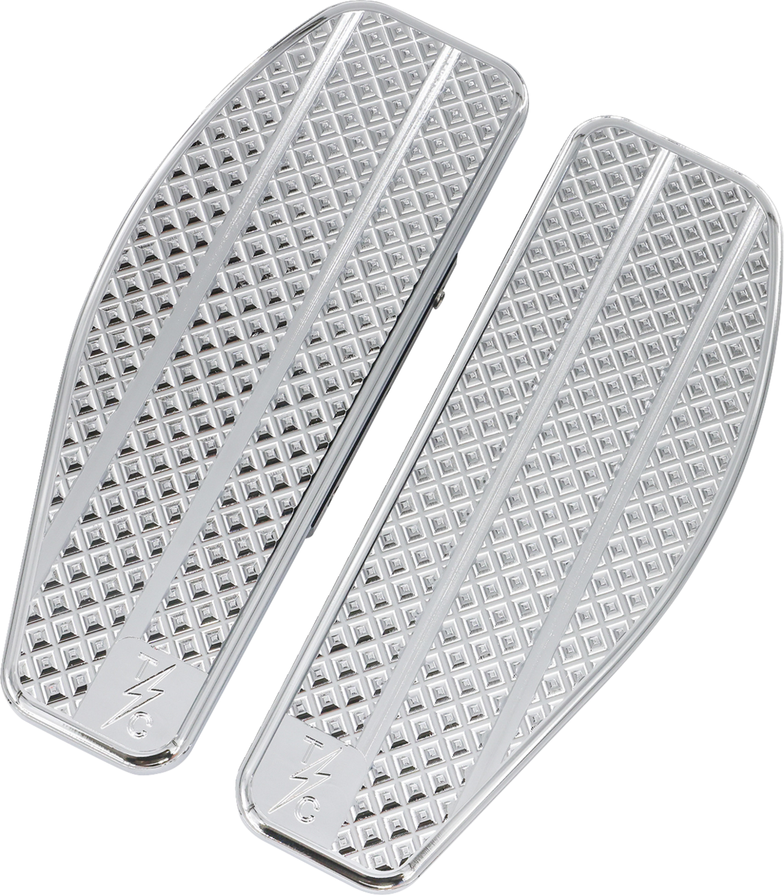 Thrashin Supply Bagger Passenger Floorboards For Harley Touring / Softail 1986-2025