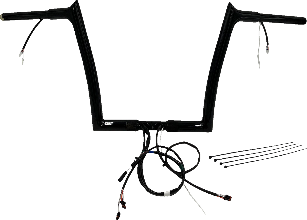 Fat Baggers Inc. 1 1/4" Wired Pointed Top Handlebar Kit For Harley Road Glide 2016-2020