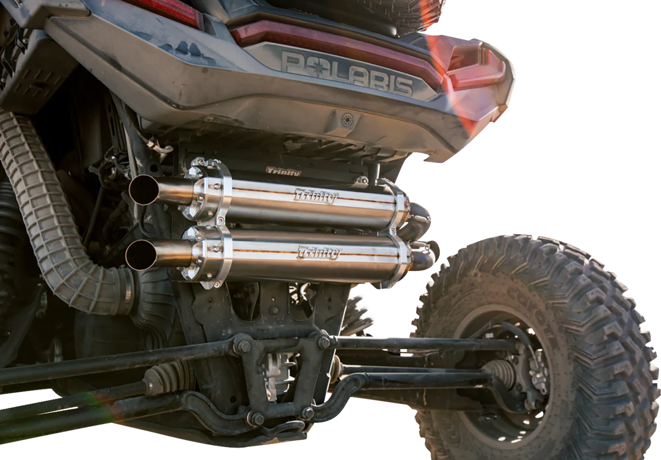 TRINITY RACING Dual Slip-On Mufflers