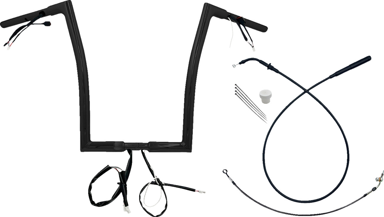 FAT BAGGERS INC. 1-1/4" EZ Install Flat Top Handlebar