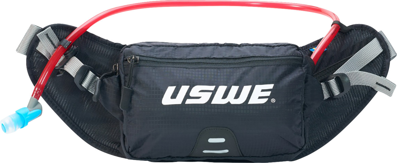 USWE ZULO 2L WAIST PACK 1L ELITE PNP BLACK