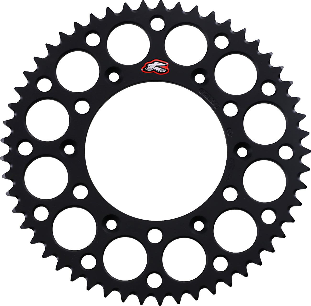Renthal Rear Sprocket - Aluminum - 53 Tooth - Black - Honda 53T