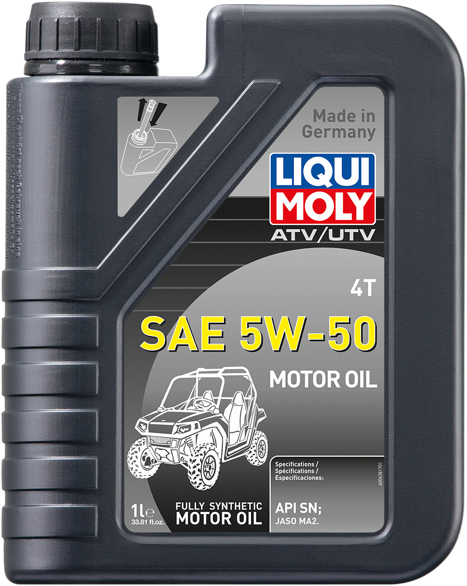 LIQUI MOLY ATV 4T Synthetic 5W-50 Engine Oil