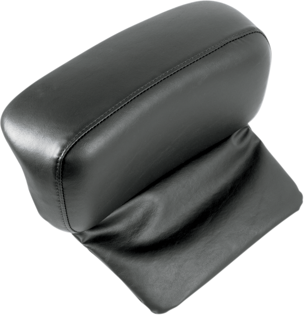 Danny gray Tour-Pak® Backrest Pad - Chopped - Black - FL '97-'23 Harley Davidson