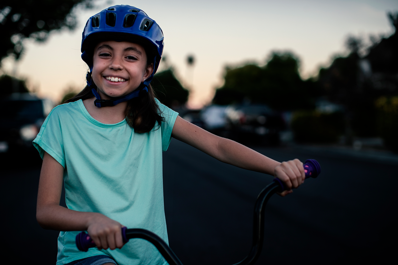 KALI Child Chakra Solid Bicycle Helmet