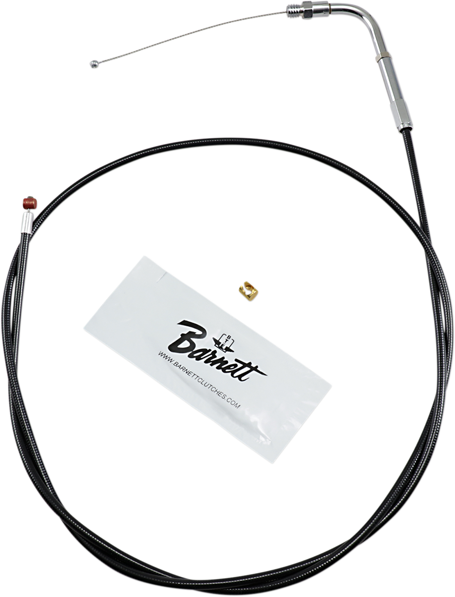 BARNETT Black Vinyl Throttle/Idle Cable