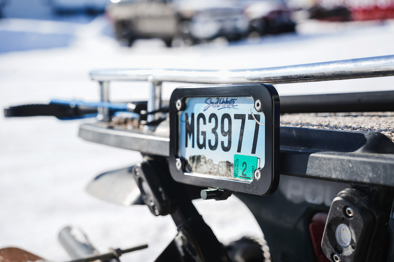 Klock werks License Plate Mount