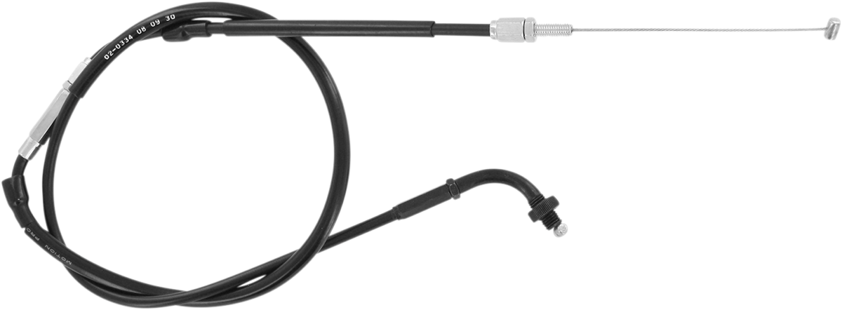 Black Vinyl Throttle Cable