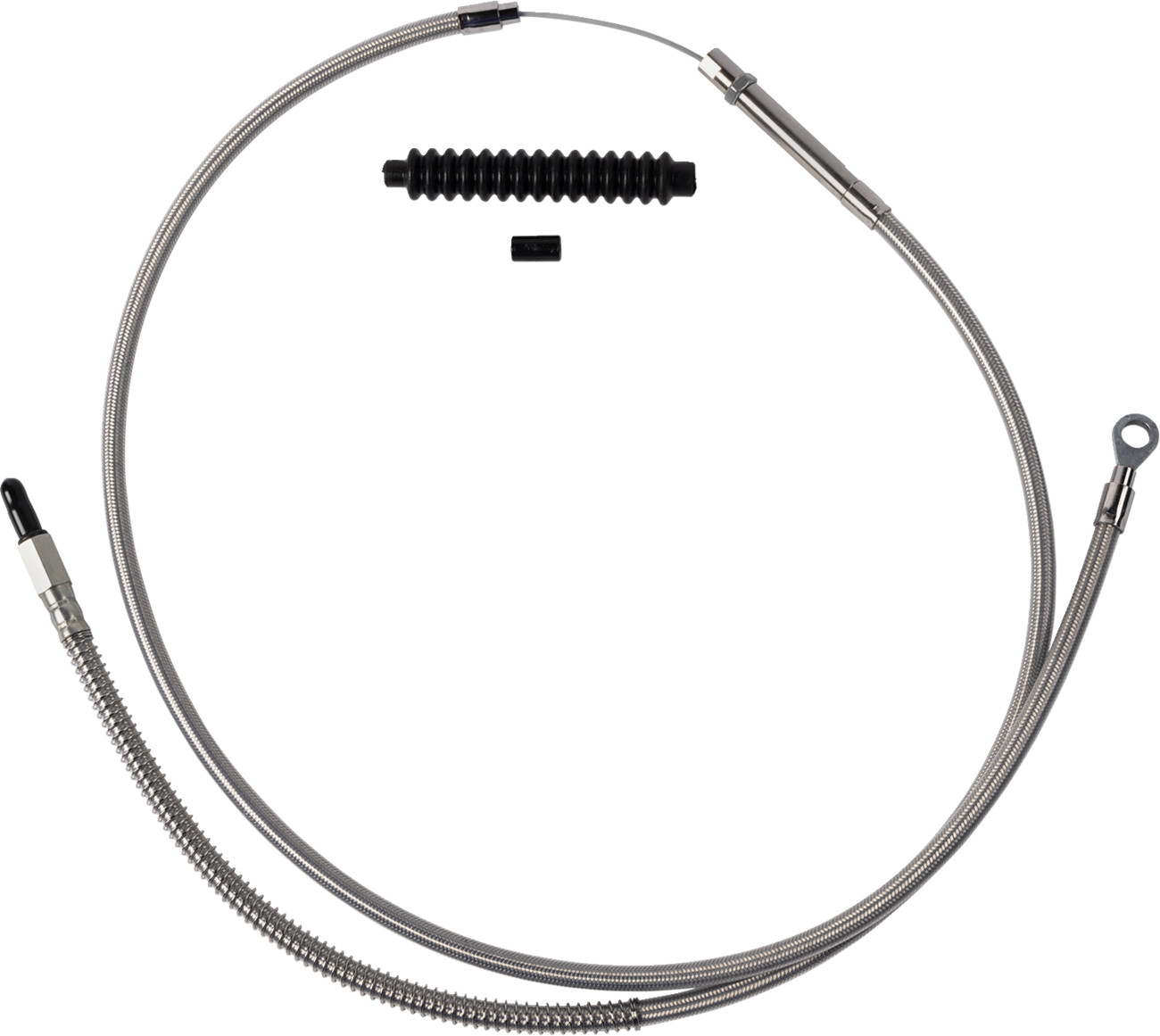 BARNETT High-Efficiency Stainless Steel Clutch Cable for Harley-Davidson
