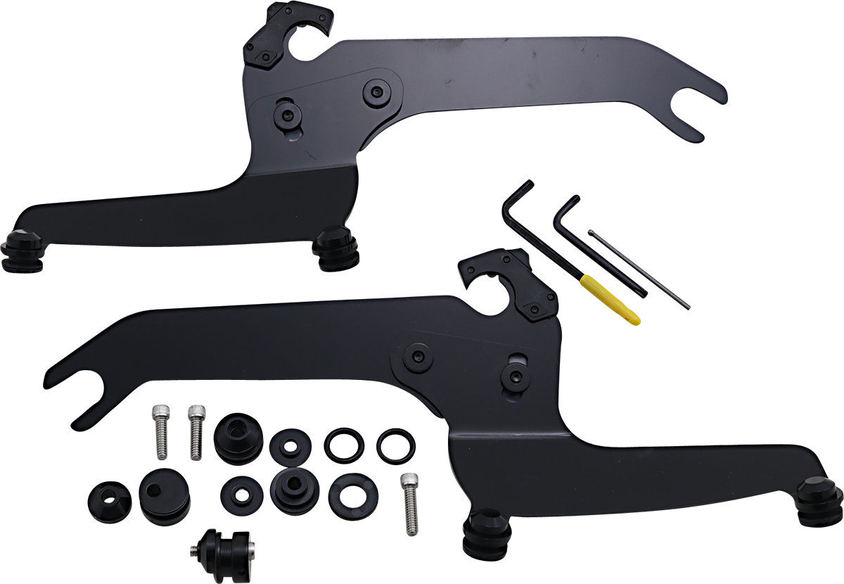 Memphis Shades Sportshield Trigger-Lock Mount Kit For Harley Softail FLSL 2018-2021