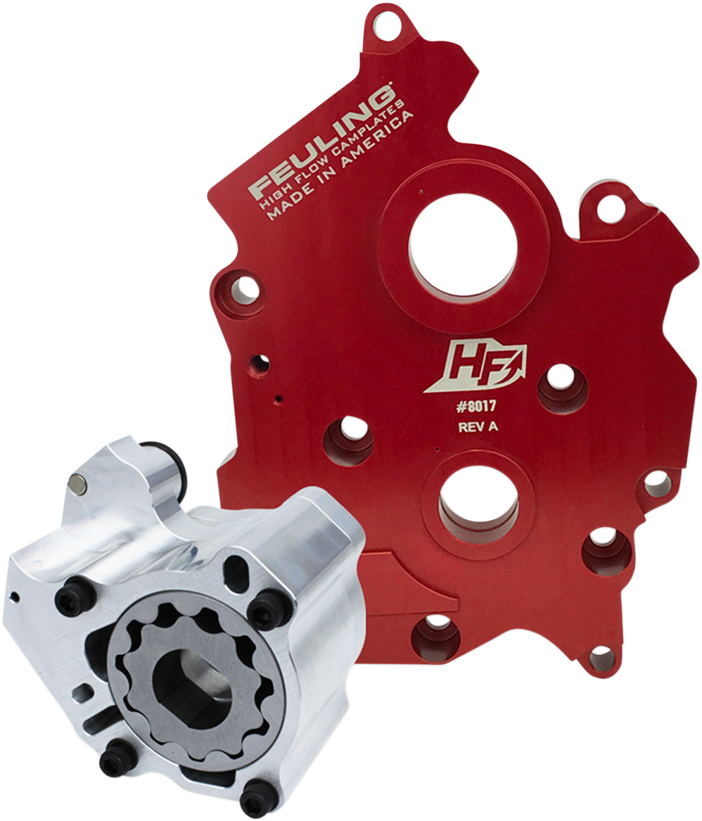 Feuling HP+ Oil Pump  And Camplate Kit For Harley Oil Cooled Milwaukee Eight 2017-2025