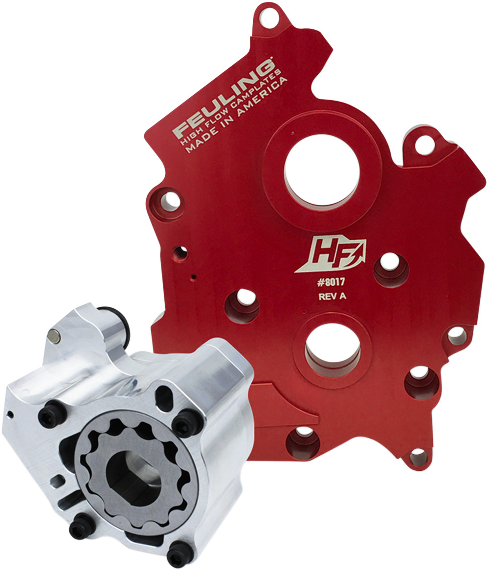 Feuling HP+ Oil Pump  And Camplate Kit For Harley Oil Cooled Milwaukee Eight 2017-2025