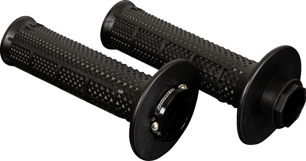 Renthal MX R-Works Lock-On Half-Waffle Tapered Grips