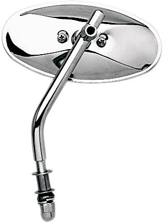 EMGO Chrome Universal Stamped Steel Mirror