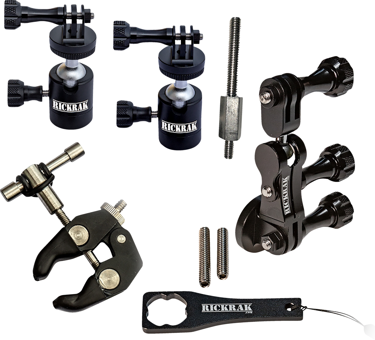 RICKRAK GoPro Top Grip Kit® Ultimate Camera Mounting System