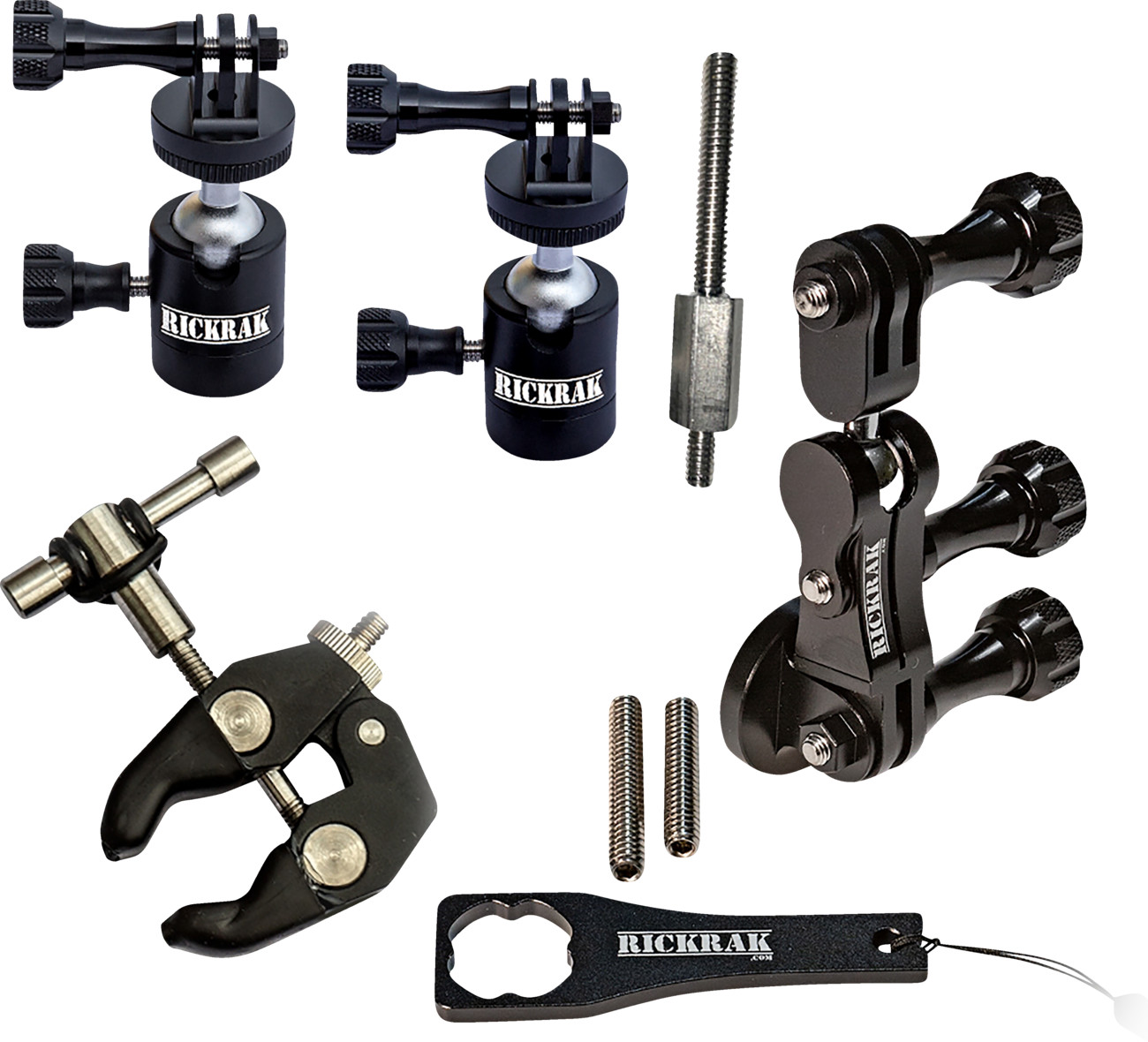 RICKRAK GoPro Top Grip Kit® Ultimate Camera Mounting System