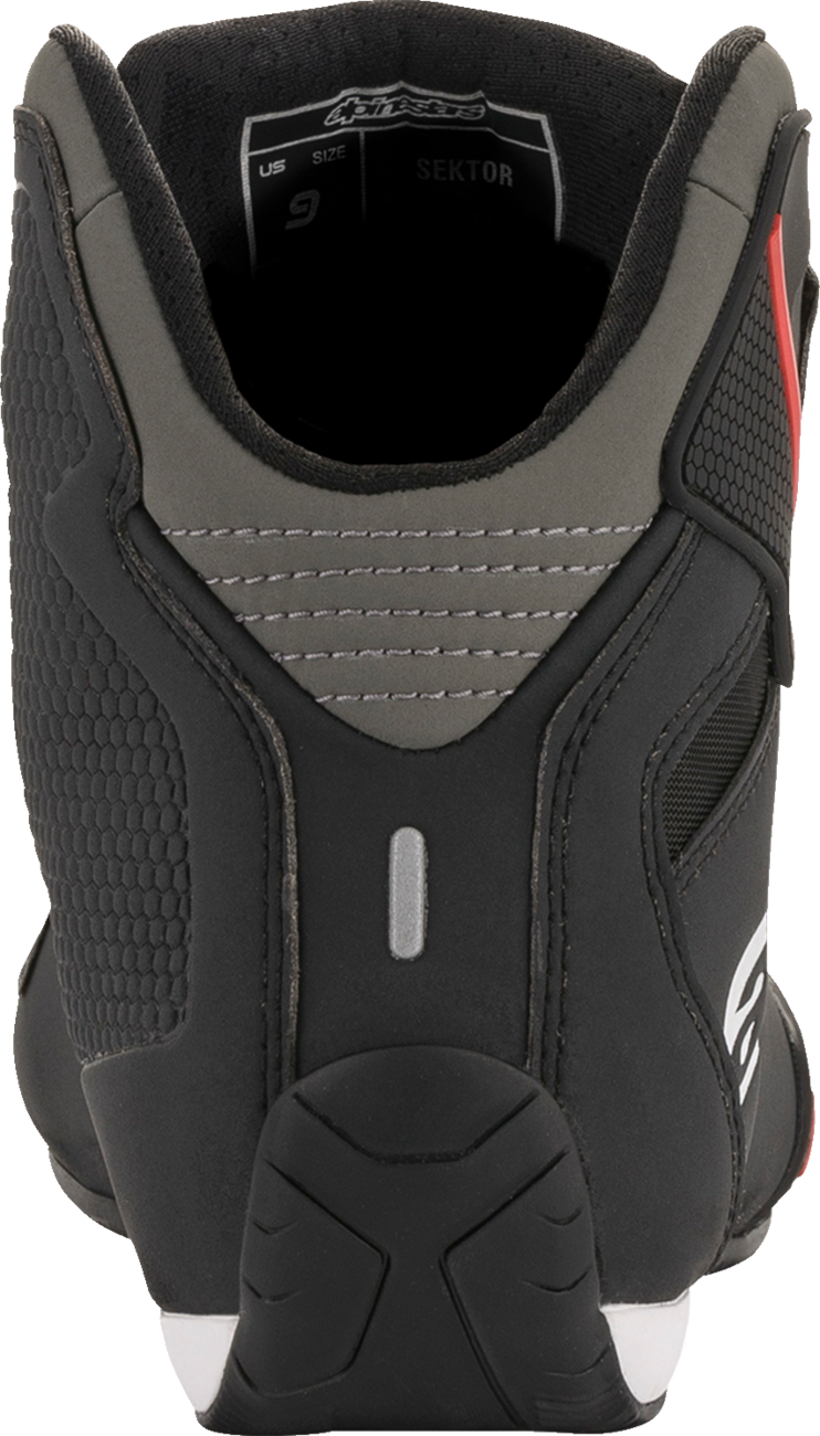ALPINESTARS Sektor Shoes — Hook and Loop/Removable Anatomic Footbed/Abrasion Resistant