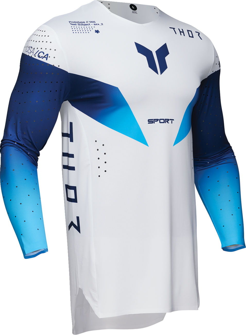 Thor SPORTMODE Strike Jersey — Navy/Blue/White