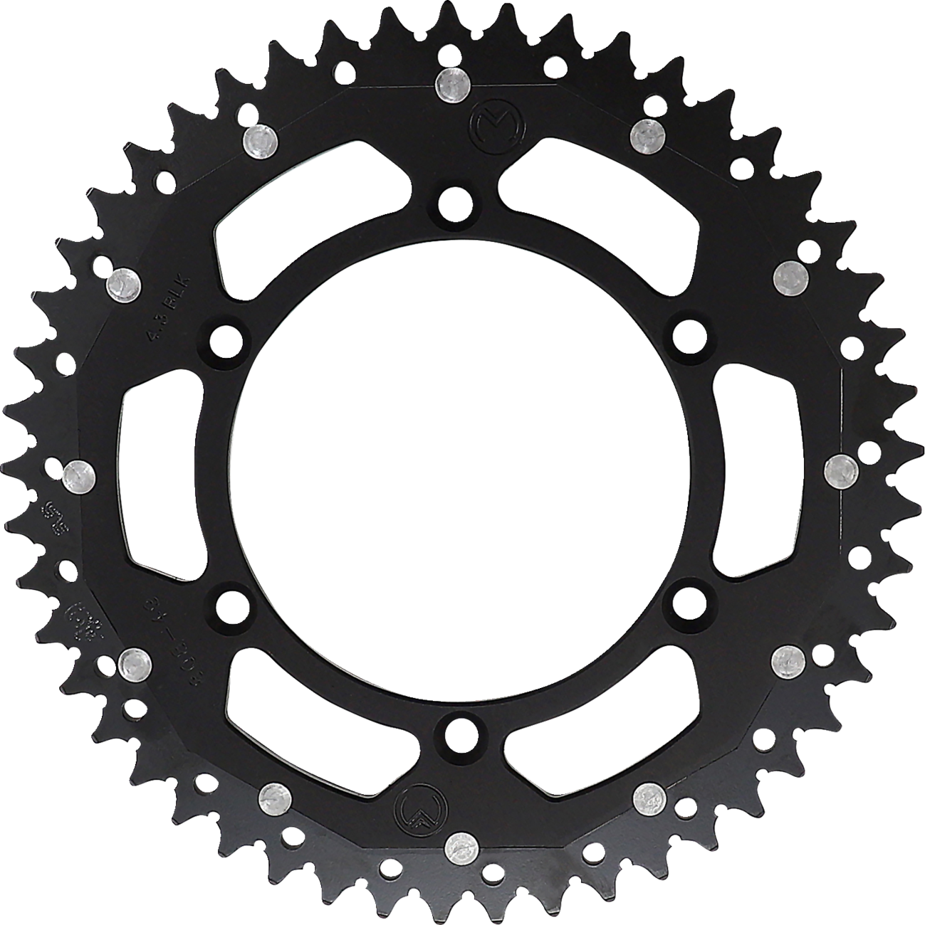 Moose offroad Dual Sprocket - Black - 49 Tooth Suzuki/Kawasaki 49T